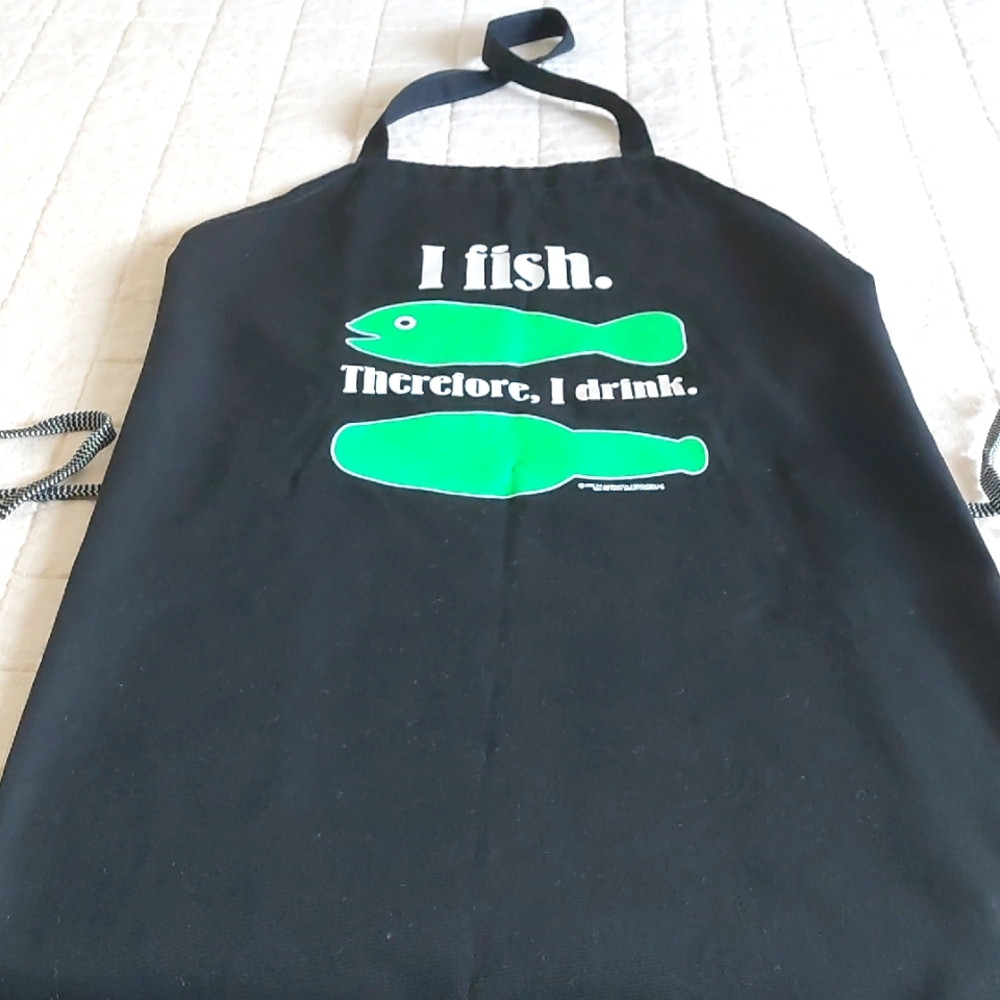 Men's Black Apron